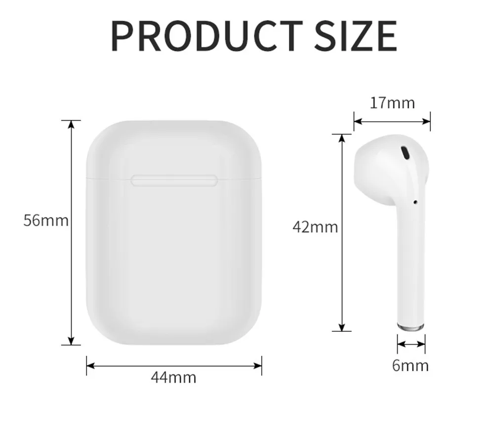 I9S i24 TWS мини беспроводные наушники Bluetooth 5,0 гарнитура наушники с микрофоном для iPhone Xiaomi huawei