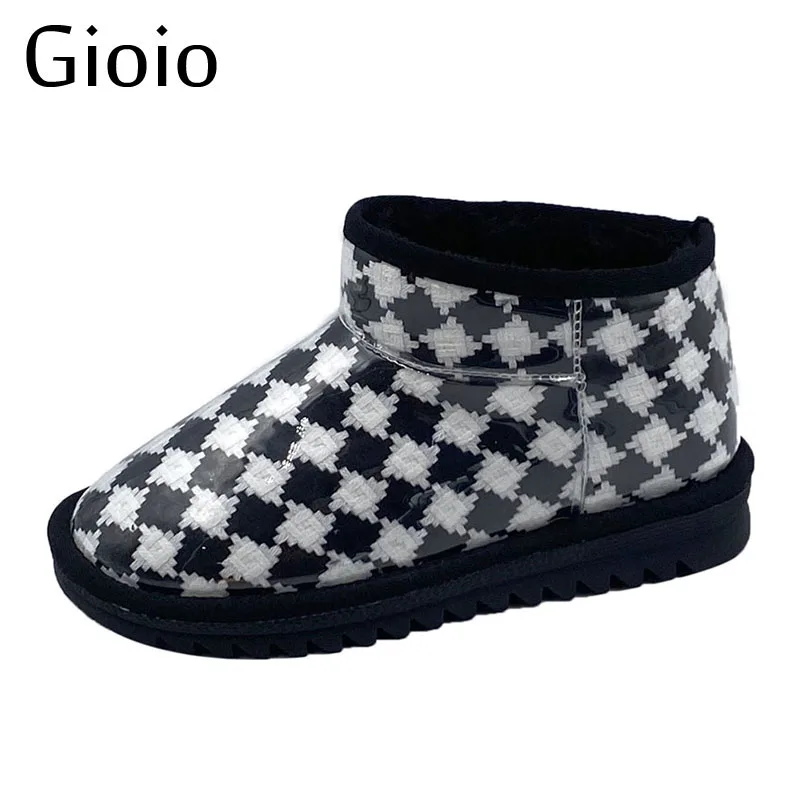 

Gioio new fashion Women Winter Cold Down Shoes Girls Thick Plus Size Soft Keep Warm Lady Ankle Casual Outdoor Short Boots