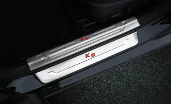 Добро пожаловать педаль подходит для Kia K5 арматура, специальные декоративные аксессуары для 16-19 K5 из нержавеющей стали приветственная педаль