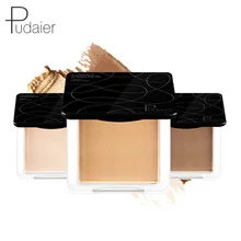 Мягкая полупрозрачная компактная прессованная пудра, палитра для контура лица, финишная пудра, корректор для макияжа лица, палитра для хайлайтера, 1 шт