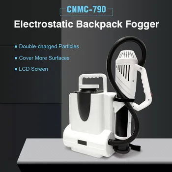 

Electrostatic Fogger Cordless Disinfection Fogging Sanitizer Sprayer Spray Machine