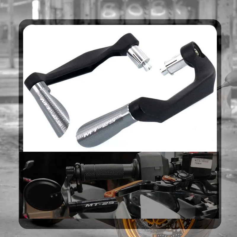Motorcycle CNC Handguards Handlebar Hand Guards Grips Bar Ends plug For YAMAHA MT-25 MT25 MT 25 2015 2016 2017 2018 | Автомобили и