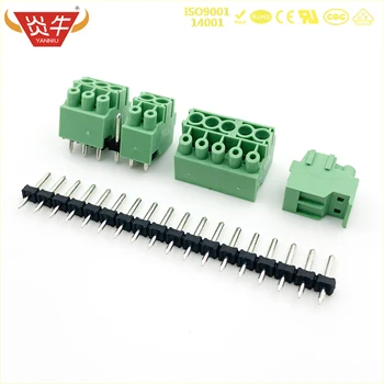 

50Pcs KF332AK KF332J 3.5 2P 3P PCB CONNECTOR UNIVERSAL SCREW TERMINAL BLOCKS DG333AK DG333J 3.5mm PHOENIX CONTACT DEGSON