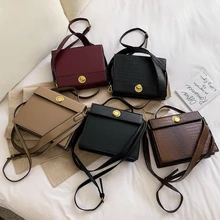 Bolsos Mujer Винтаж из кожи аллигатора, через плечо сумки для женщин роскошные сумки женские сумки дизайнерские женские сумки на плечо