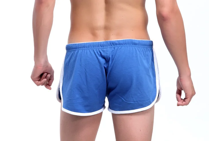 Мужская хлопковая домашняя пижама шорты с низкой талией 1010DK