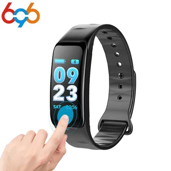 

696 C1S Smart Bracelet Waterproof wristband heart rate monitor Blood pressure measurement Fitness tracker Smart Band Watch