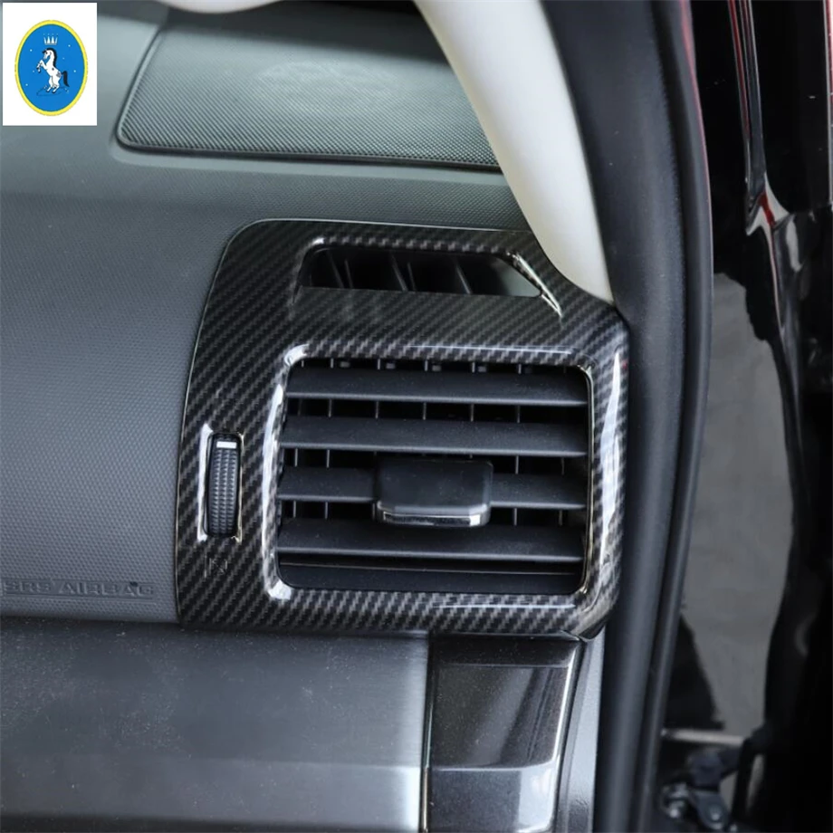 Yimaautotrims авто аксессуар боковой панели Кондиционер AC на выходе Vent Крышка отделка Подходит для Toyota 4runner 2010- из АБС-пластика