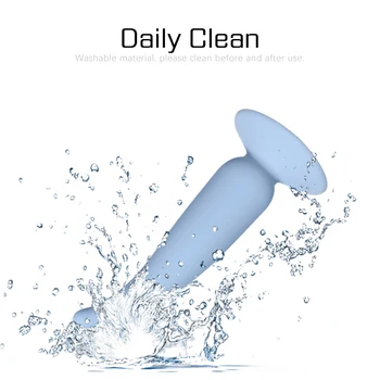 Adult Sex Toys Silicone Anal Plug with Strong Suction Cup Dildo Masturbation Anal Vaginal Stimulator Butt Plug Adult Sex Produt 4