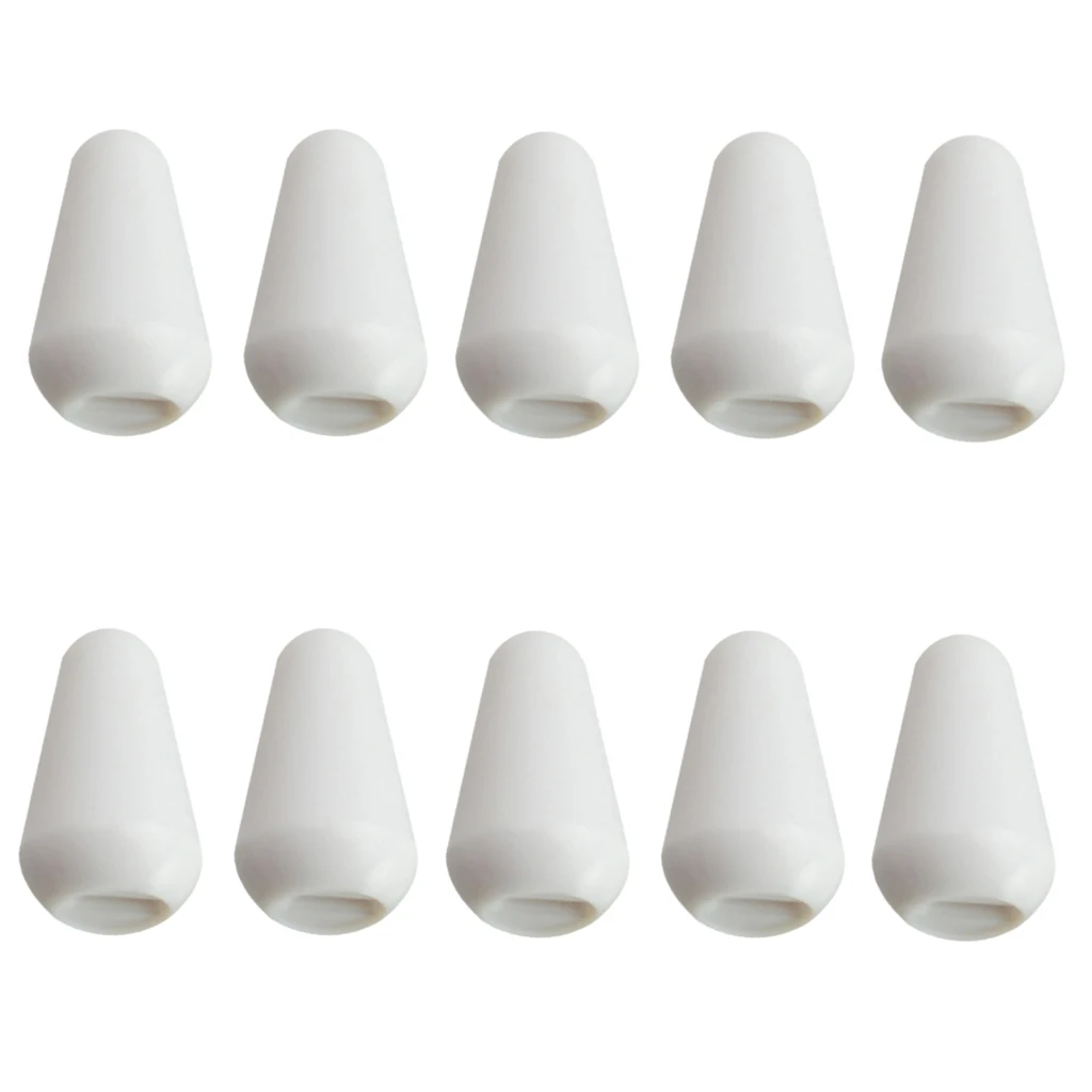 10pcs Plastic Guitar Toggle Swtich Knob Tip Cap for ST SQ Electric Guitar Toggle Switch