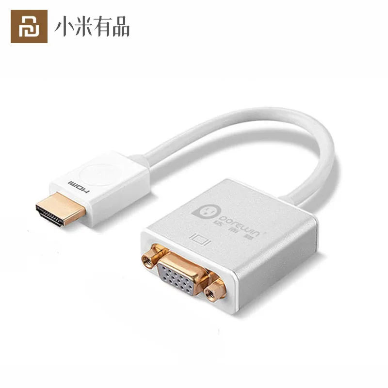 Кабель Youpin с HDMI на VGA 1080P со штекером штекер аудиокабель поддержкой ПК планшета