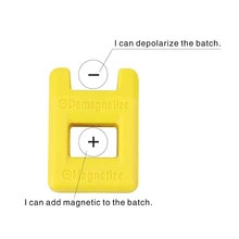 Screwdriver batch head plus magnetic degaussing strong device hand tool magnetic circle fast magnetizer demagnetizer dual-use