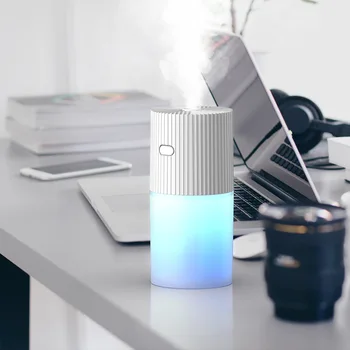 Usbポータブルミニ空気加湿器清浄機追加酸素光自動電源オフのための微細な噴霧