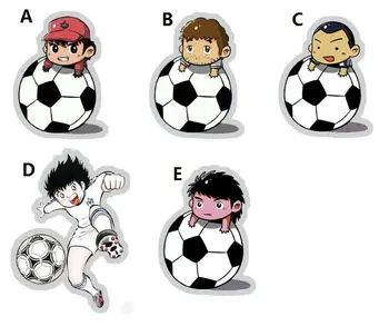 

Anime Captain Tsubasa Acrylic Keychain Strap Keyring Figure Oozora Tsubasa Cute