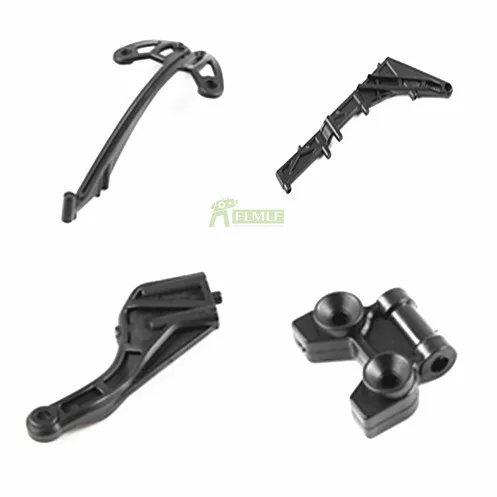 

Front & Rear Brace Frame and Rear Brace Linkage Block Set Fit for 1/5 Rovan F5 MCD XS5 RR5 Rc Car Parts