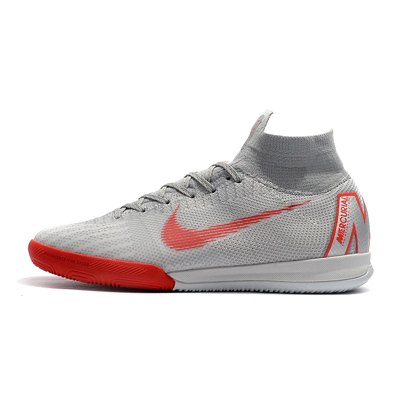 Nike assassin Twelve Generation трикотажные летающие линии Huailong MD на плоской подошве футбольные бутсы SuperflyX 6 Elite IC 39-45