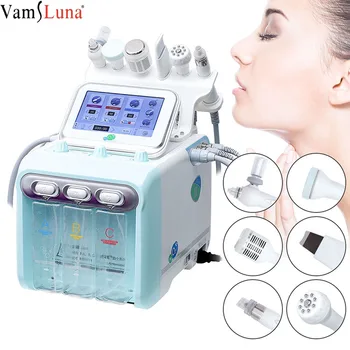 

6 in 1 Water Dermabrasion Machine Hydrogen Oxygen Small Bubble Beauty Machine, For Deep Cleaning Skin Rejuvenation Moisturizing