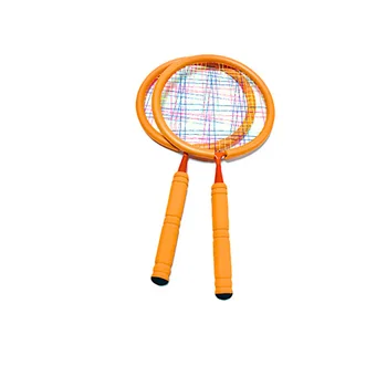 

Lawn Sports Toy Beginners Home Tennis Racquet Set Durable Badminton Games With Balls Indoor Outdoor Kids Children Funny Backyard