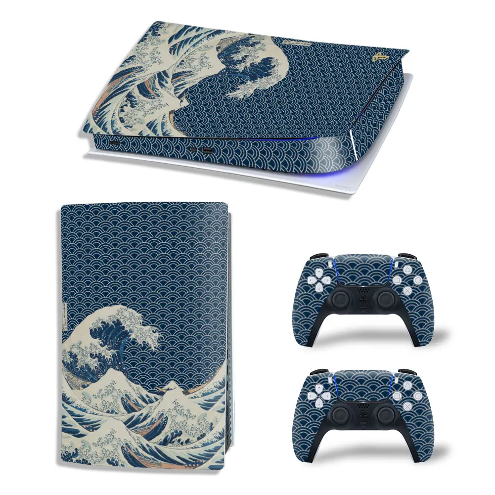 Autocollants PS5 Mario - Déco Console Manette, Multicolore, Neuf