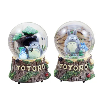 

Modern Design Music Box Chinchilla Figurines Crystal Ball Resin Crafts Home Decor Accessories Birthday Gift for Friend Handcraft