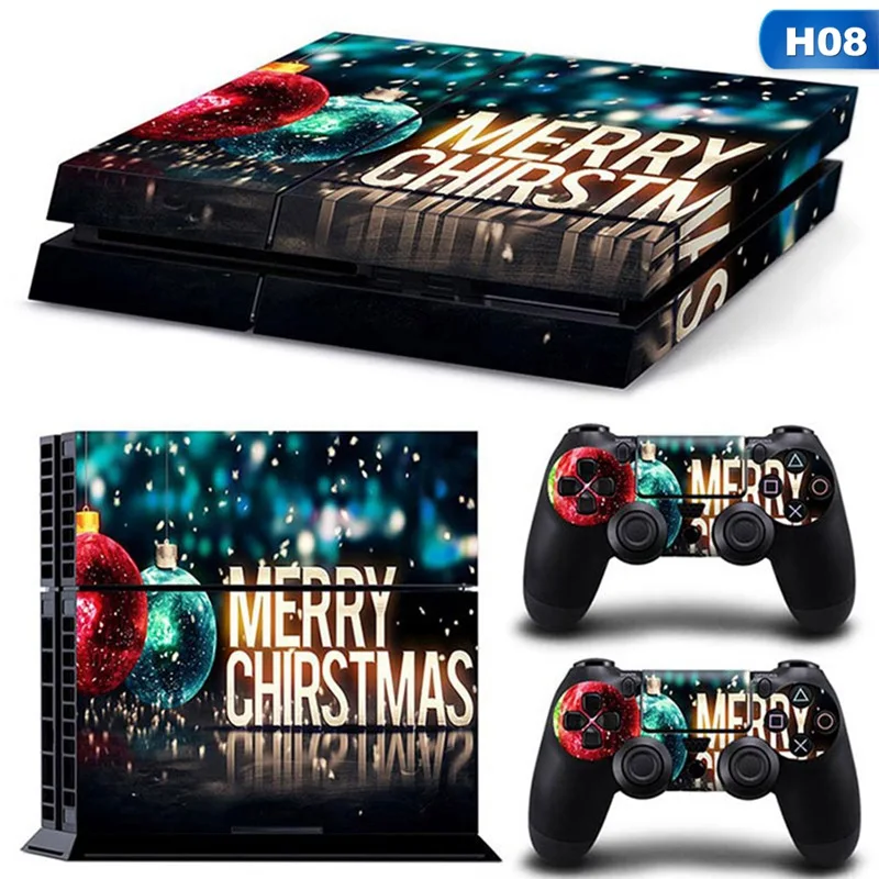 Прочный, экономичный и доступный стикер для PS4 машина наклейка пленка для игры машина наклейка пленка комплектующие для игровых автоматов - Цвет: H08