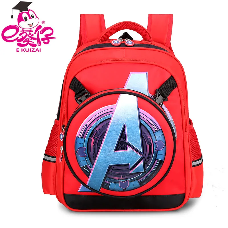 

Schoolbag for Elementary School Students Men's CHILDREN'S School Bags 1-3-6 Grade Korean-style Burden Relieving Breathable Backp