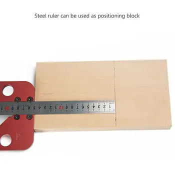 

45 Degree Scriber Round Center Line Drawing Ruler Gauge Carpenter Layout Tools
