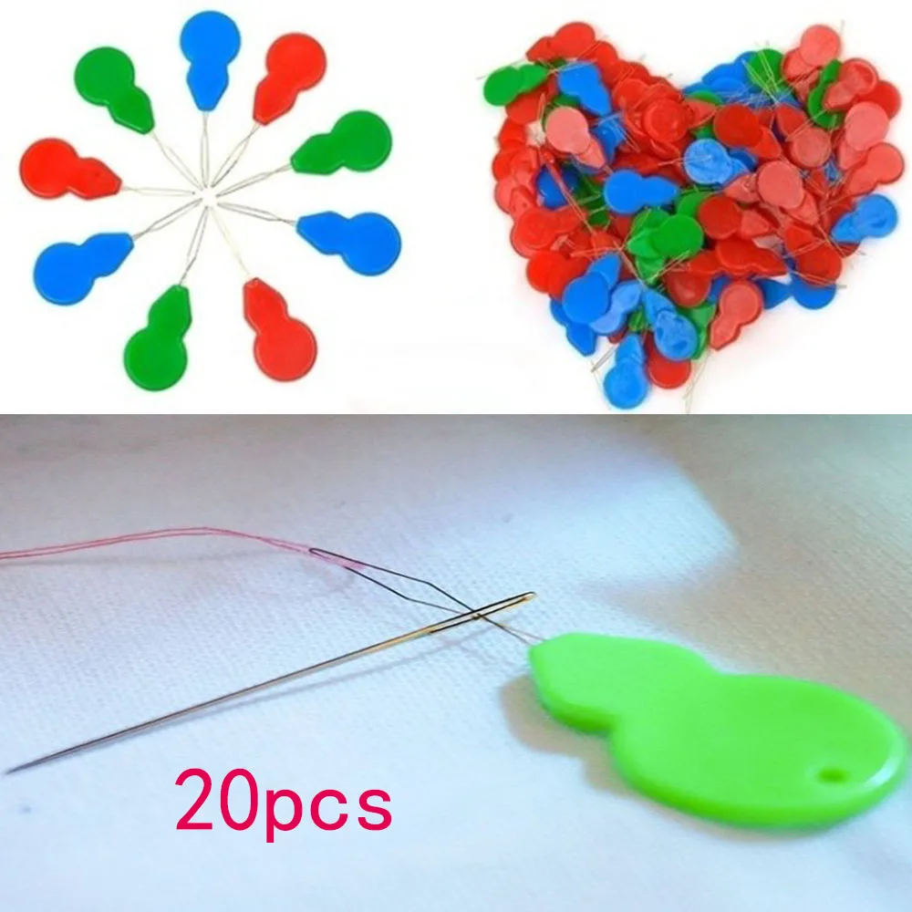 Color plastic needle threading machine calabash shaped cross stitch thread threading machine