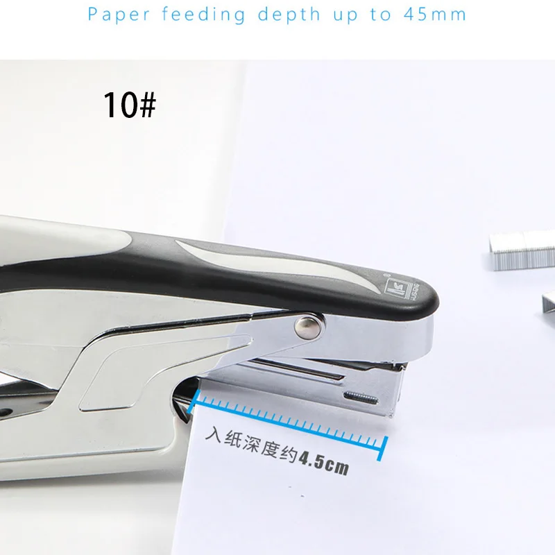 휴대용 노동 절약 스테이플러 귀여운 편지지 사무 용품 스테이플러와 스테이플러