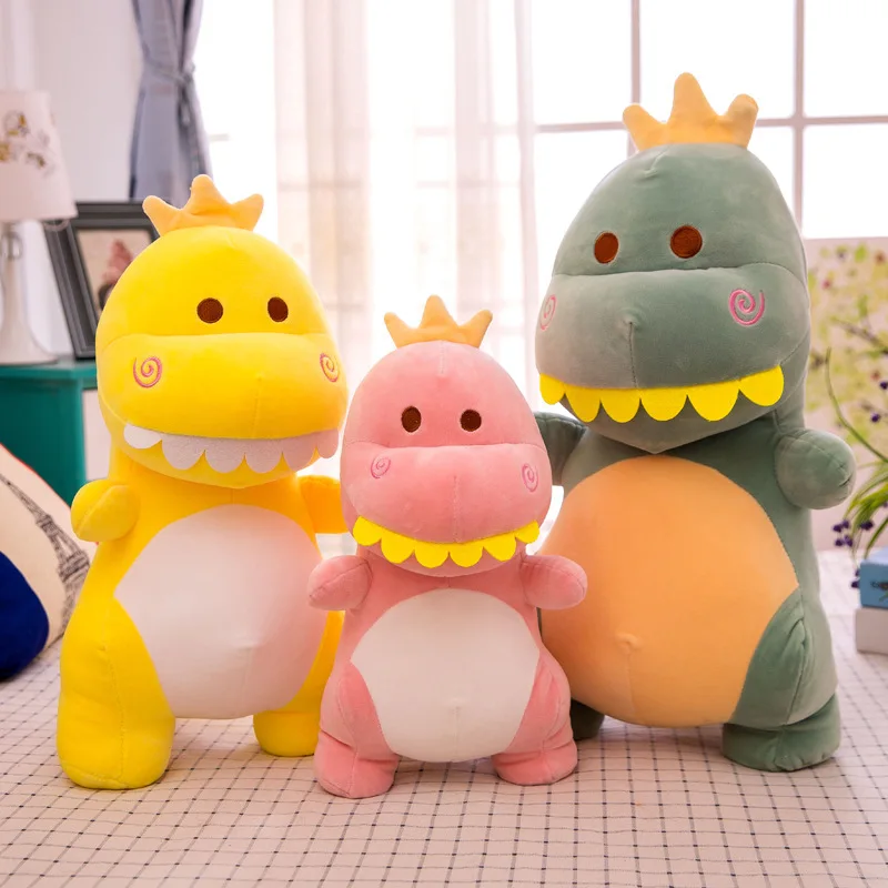 

Down Cotton Software Little Dinosaur Plush Toys Teeth T-Rex Doll Children Gift to Sleep with Baby