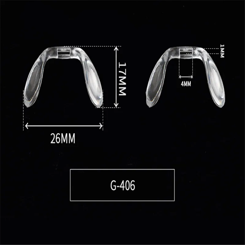Brille Nasen pads
U-förmiges Nasen polster
Brillen
Sonnenbrille Nasen pads
Brillen – Detail 7
