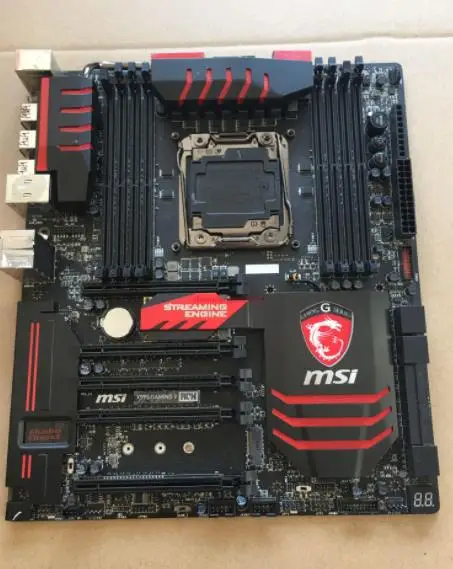 Оригинальная материнская плата MSI для X99S GAMING 9 ACK LGA 2011 3 DDR4 USB2.0 USB3.0 128 ГБ x99