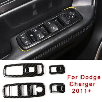 

Bezel Decoration Trim For Dodge Charger 2011+ 4pcs/Set Window Lift High Quality