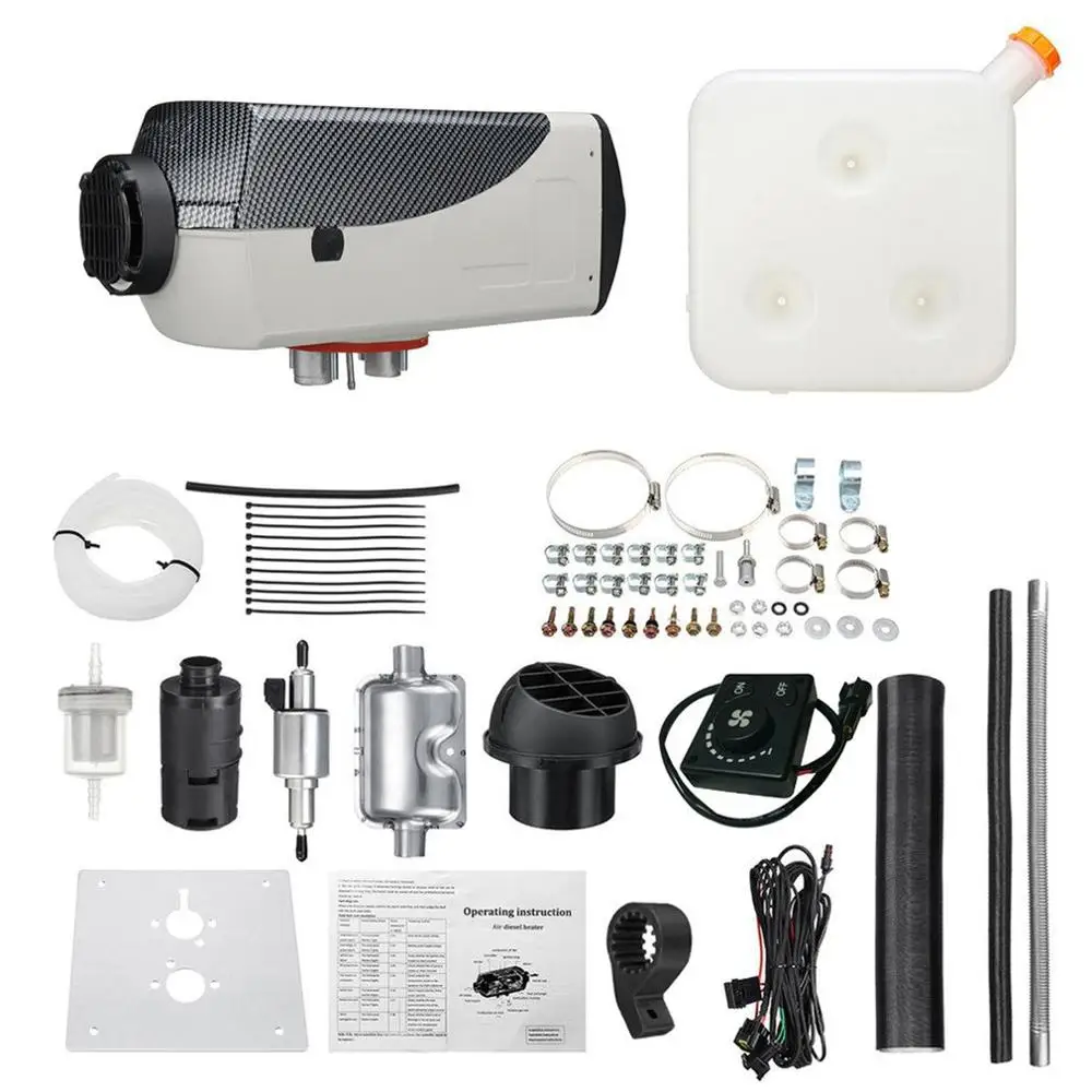 

12V 5Kw/3Kw/8Kw Car Parking Diesel Air Heater Car Heater For Truck Boat Trailer Universal Diesel Heater