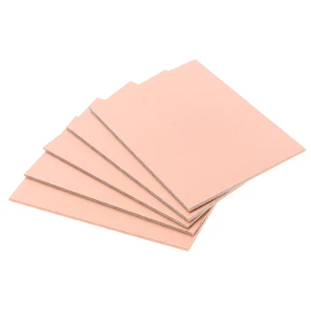 

5PCS Single Side Circuit Board Clad Plate Laminate Universal PCB Circuit Board Glass Fiber Reinforced Copper Drop Shipping