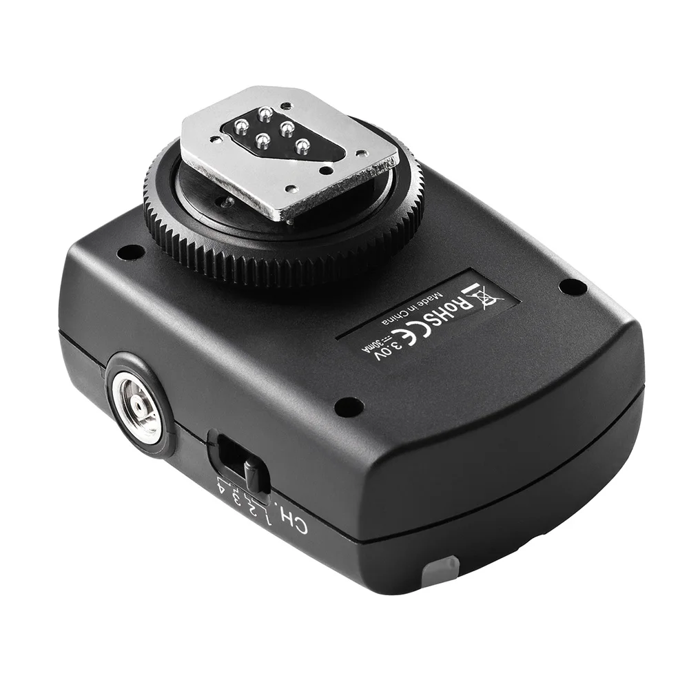 Viltrox FC-240 Беспроводной триггер для вспышки с Камера пульт дистанционного управления спуском фотографического затвора для Canon 1500D 760D 750D 700D 650D 600D 70D 77D 90D M5 DSLR