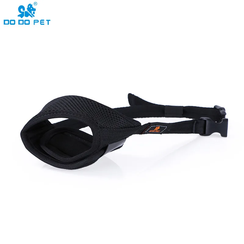 Deluxe Edition black Dodopet набор рта для домашних животных, собак, защита от укуса, маска для еды, настраиваемый размер, мордочки, бульдог, БЫСТРОРАЗЪЕМНАЯ нейлоновая одноцветная маска для всех сезонов - Цвет: Deluxe Edition black