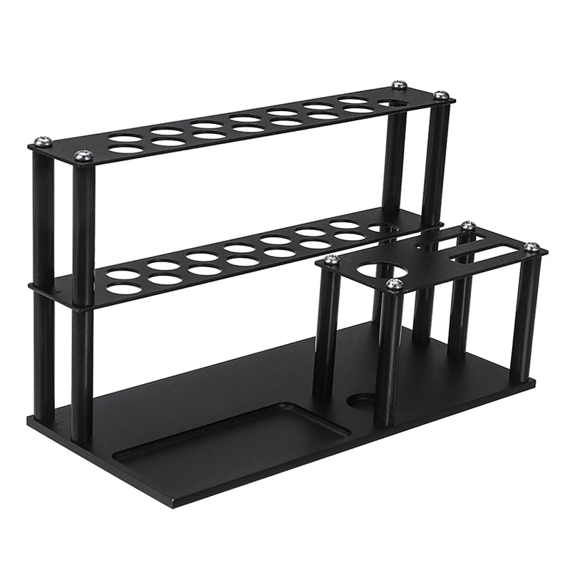 

Black Metal Repair Tools Socket Tray Holder Screwdriver Plier Storage Rack Universal RC Tools Storage Holder