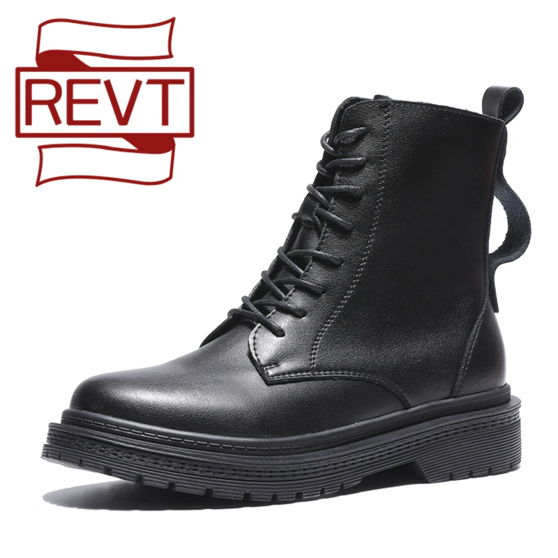 

REVT INS HOT Women ankle boots cowhide upper shoes autumn winter ladies boots long boots Elastic boots short boots snow boots