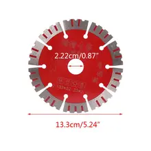 133 мм пильный диск сухой резки супер тонкий для мраморного бетона фарфоровой плитки гранита кварцевого камня подходит для резаков режущих машин