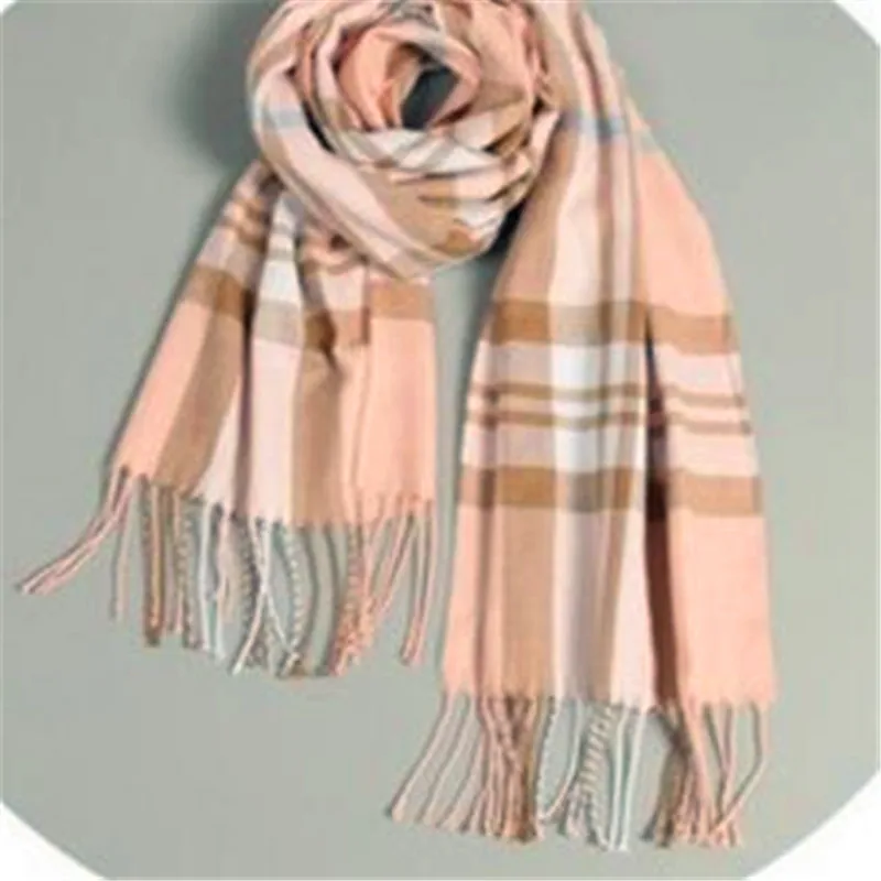 74232-Pink plaid Qiu dong хан издание джокер мода имитация кашемира шарф дети теплый шарф частный сетки родитель-ребенок нагрудник 74232 - Color: 74232-Pink plaid