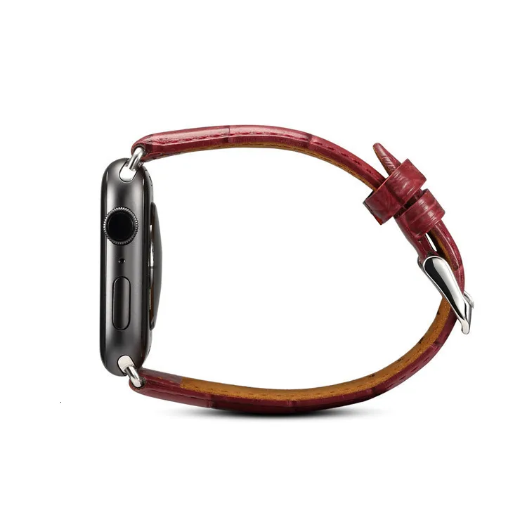 Браслет из мягкой кожи для часов Apple Watch Series 5 4 3 2 40 мм 42 мм 44 мм 38 мм Часы