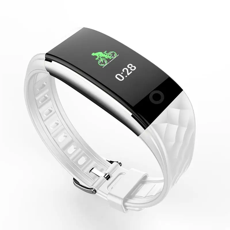 1Pc S2 Multifunctional Fashion Bluetooth Fitness Tracker Smart Bracelet Pedometer Waterproof Monitor Wristband Smartwatch