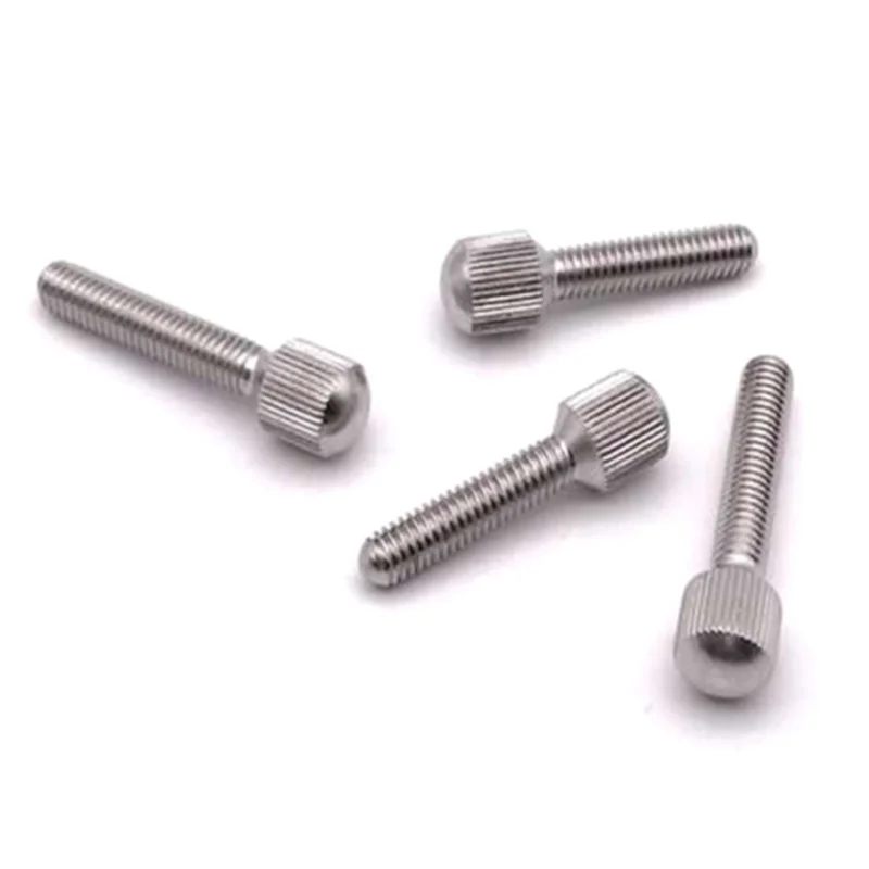 M3 Thumb Screw Knurled Screws With Small Head Knurling Manual
