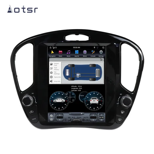 $US $555.75 AOTSR Tesla Android 9 PX6 Car Radio For Infiniti ESQ / Nissan Juke 2011 - 2018 Car GPS Navigation DSP CarPlay Autostereo