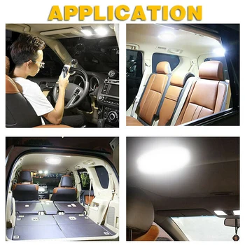 

12V Reading Light Ceiling Dome Lamp LED Lamps Caravan Trailer Adjustable