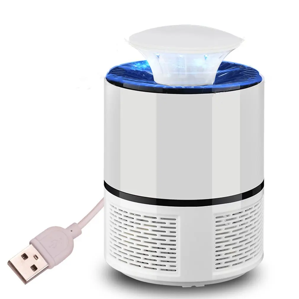 

Electronic Mosquito Killer Photocatalyst Light Bug Insect Catcher USB Power Non-radiation Mosquito Trap With Suction Fan LED New
