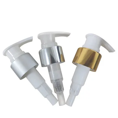 24mm Gold Silver Metal Oil-Rubbed Hand Liquid Soap Pump Dispenser Plastic Lotion Bottles Replacement Pump with Long dip Tubes