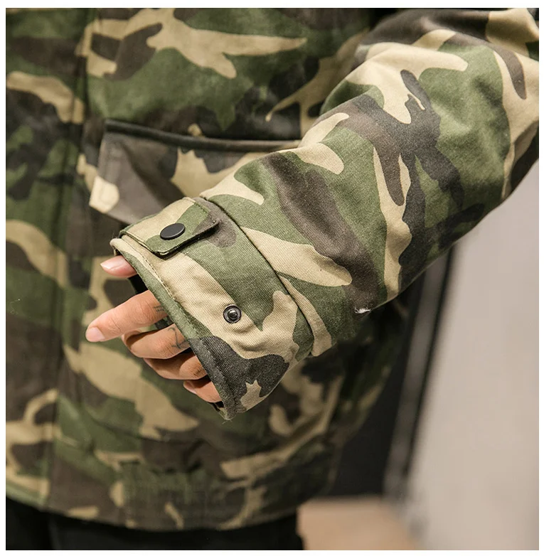 Парка мужские зимние куртки хлопковые Chaquetas Hombre камуфляжное пальто мужские s повседневные камуфляжные мужские куртки и пальто оптом