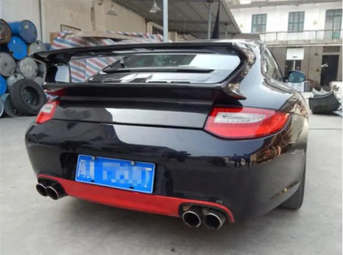 911 997 автомобильное заднее крыло из углеродного волокна фотосессия для Porsche GT3 2005
