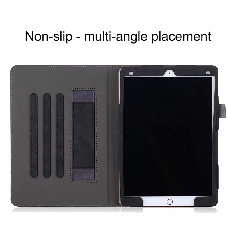 Противоударный чехол для iPad 7 10,2 чехол pu Кожаный ремешок на руку подставка авто-режим сна чехол A2200 A2198 A2197 для iPad 10,2 чехол